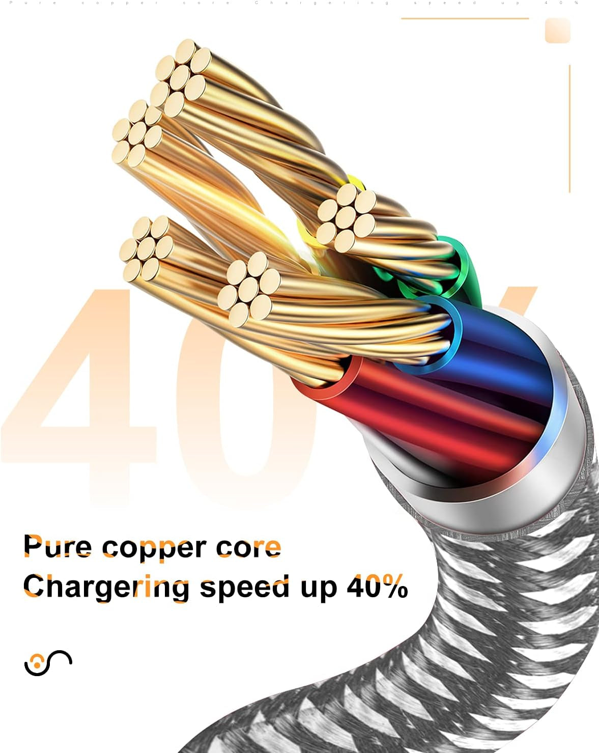 Long Iphone Charger Cord 10 FT, [MFI Certified] 10 Foot USB Lightning Cable,10 Feet Fast Charger Nylon Braided USB Iphone Cord for Iphone 13 12 11 Pro X XS Max XR/8 Plus/7 Plus/6/6S Plus-Sliver
